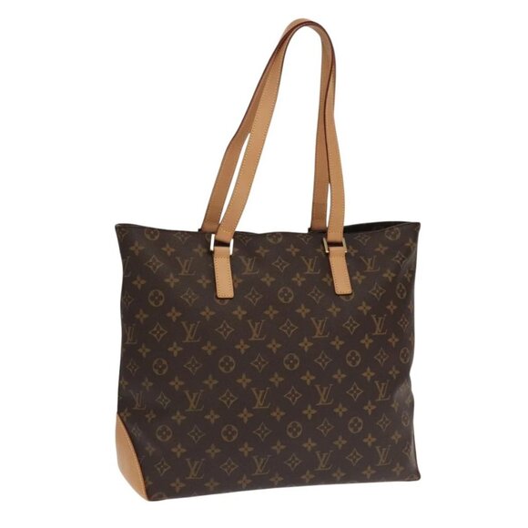 LOUIS VUITTON Monogram Cabas Mezzo Tote Bag M51151 LV Auth 103378SAV - Picture 1 of 16